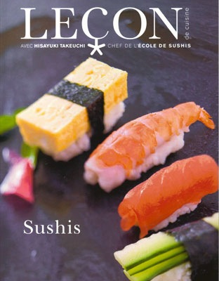couverture le�on de cuisine sushi
